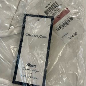 Charter Club Waist Slimming Skort